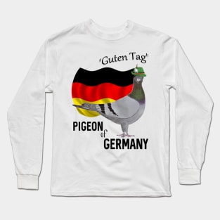 Pigeon of Germany Greeting Long Sleeve T-Shirt